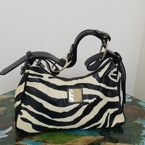 Dooney and Bourke Zebra Print Bag